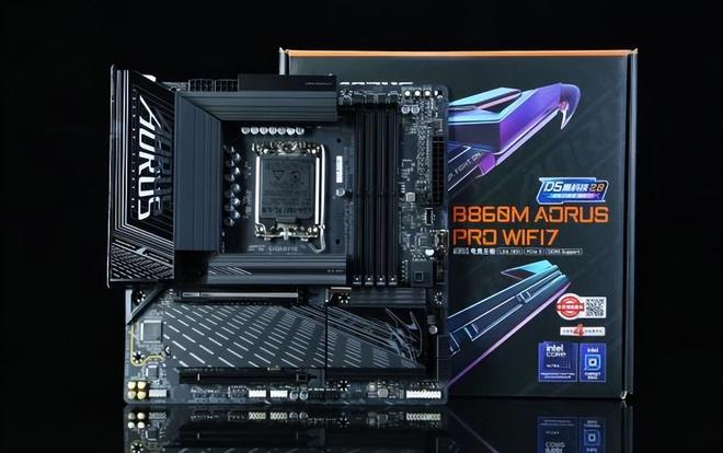 +WiFi7+USB4中端板玩出旗舰范儿mg不朽情缘技嘉B860M电竞雕：全快拆(图3)